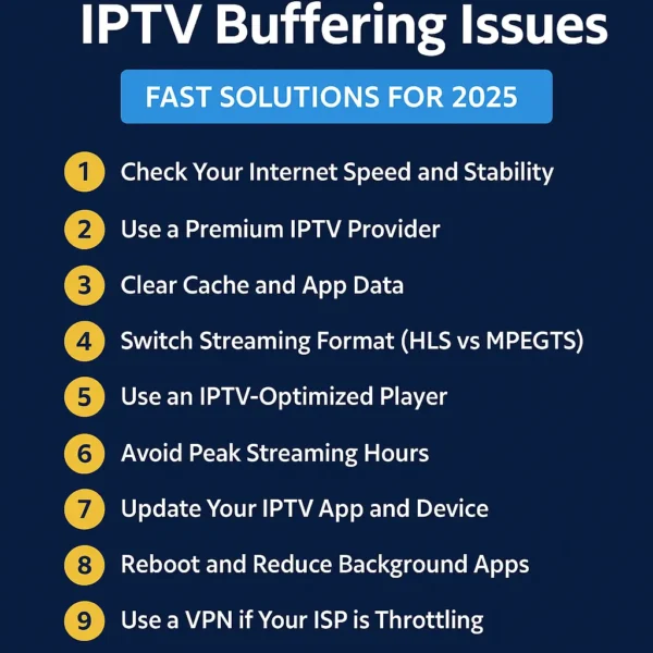 How to Fix IPTV Buffering Issues (Last Solutions for 2026)